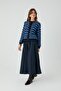 Cedar Cotton Hairy Cardigan Navy Blue - 2