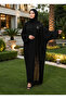 Ferace Dress with Accessory Detail from the Shoulder Down, Available in Sizes 46-58. - 4