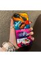 iPhone 7/8/Se 2020 2022 Gtr Race Car Themed Stylish Case Hard Acrylic Back Soft Silicone Edge Shockproof Case - 3