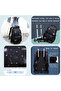 3Pcs Galaxy Boys Rolling Backpack Set with Lunch Bag Galaxy Print Kids Backpack for Boys with Wheels - 7
