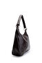 Women's Shoulder Bag with Metal Ring and Clip Detail Sofia Brown - 4