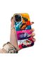 iPhone 11 Pro Max Gtr Racing Car Themed Stylish Case Hard Acrylic Back Soft Silicone Edge Shockproof Case