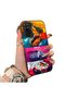 Xiaomi Redmi Note 10 Pro Gtr Racing Car Themed Stylish Case Hard Acrylic Back Soft Silicone Edge Shockproof Case