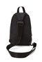 Men's Fabric Bodybag with USB Headphone Outlet Chest and Shoulder Bag Black-White - 6