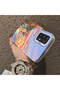 Samsung Galaxy A32 4g Compatible Sunset Seaside Scenery Printed Acrylic Back Silicone Edge Phone Case - 4