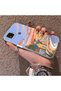 Xiaomi Poco C31 Compatible Sunset Beach Scenery Printed Acrylic Back Silicone Edge Phone Case - 3