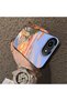 iPhone 16E Compatible Sunset Beach Scenery Printed Acrylic Back Silicone Edge Phone Case - 4