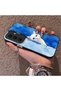 Samsung Galaxy S25 Fe Compatible Cute White Cat Pattern Acrylic Back Silicone Edge Phone Case - 3