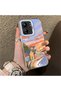 Xiaomi Poco C65 Compatible Sunset Beach Scenery Printed Acrylic Back Silicone Edge Phone Case - 2