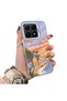 Xiaomi Mi 15t Compatible Sunset Beach Scenery Printed Acrylic Back Silicone Edge Phone Case