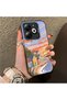 Infinix Smart 8/8 Pro/8 Plus Compatible Sunset Seaside Scenery Printed Acrylic Back Silicone Edge Phone Case - 2