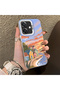 Oppo A3/A3X 4G/5G Compatible Sunset Seaside Scenery Printed Acrylic Back Silicone Edge Phone Case - 2
