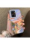 Vivo Y16/Y02S/Y56 Compatible Sunset Seaside Scenery Printed Acrylic Back Silicone Edge Phone Case - 2