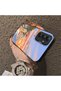 Samsung Galaxy A34 Compatible Sunset Beach Scenery Printed Acrylic Back Silicone Edge Phone Case - 4