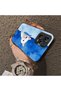 Cute White Cat Pattern Acrylic Back Silicone Edge Phone Case for Xiaomi Redmi Note 12 Pro 5g Compatible - 4