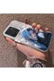 Xiaomi Poco C85 4g Compatible Blue Haired Anime Girl Patterned Acrylic Back Silicone Edge Phone Case - 3