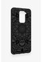 Redmi Note 9 Compatible Black and White Mandala Patterned Silicone Case - 4