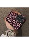Xiaomi Redmi 15 5g Compatible Pink Back Black Leopard Pattern Acrylic Back Silicone Edge Phone Case - 4