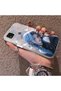 Xiaomi Poco C31 Compatible Blue Haired Anime Girl Patterned Acrylic Back Silicone Edge Phone Case - 3