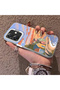 Oppo A3/A3X 4G/5G Compatible Sunset Seaside Scenery Printed Acrylic Back Silicone Edge Phone Case - 3