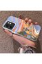 Infinix Smart 9 Compatible Sunset Seaside Scenery Printed Acrylic Back Silicone Edge Phone Case - 3