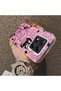 Xiaomi Redmi Note 14 Pro 4G/5G Compatible Pink Horror Movie Mask Patterned Acrylic Back Silicone Edge Phone Case - 5
