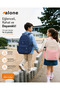 Beige Middle School High School School Backpack 9105 Daily Backpack with 15.6 Laptop Compartment - 2