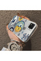 Xiaomi Redmi 9C/10A Compatible Sun-Moon Eye and Wave Butterfly Pattern Acrylic Back Silicone Edge Phone Case - 4