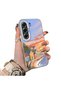 Tecno Camon 40(Cm5) Compatible Sunset Seaside Scenery Printed Acrylic Back Silicone Edge Phone Case