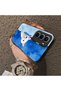 Infinix Hot 60 5g Compatible Cute White Cat Pattern Acrylic Back Silicone Edge Phone Case - 4