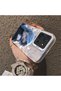 Xiaomi Poco C85 4g Compatible Blue Haired Anime Girl Patterned Acrylic Back Silicone Edge Phone Case - 4