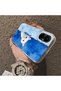 Realme C67 4g Compatible Cute White Cat Pattern Acrylic Back Silicone Edge Phone Case - 4