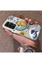 Samsung Galaxy S22 Ultra Compatible Sun-Moon Eye and Wave Butterfly Pattern Acrylic Back Silicone Edge Phone Case - 3