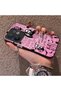 Vivo V60 Compatible Pink Horror Movie Mask Patterned Acrylic Back Silicone Edge Phone Case - 3