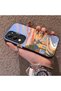 Vivo Y04 Compatible Sunset Beach Scenery Printed Acrylic Back Silicone Edge Phone Case - 3