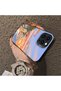 iPhone 14 Pro Compatible Sunset Beach Scenery Printed Acrylic Back Silicone Edge Phone Case - 4