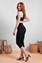 Ds Lara Black Below-Knee Leggings High Waist, Firming and Stretchy - 4