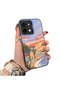 Vivo Y28 4g Compatible Sunset Seaside Scenery Printed Acrylic Back Silicone Edge Phone Case