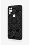 Omix X300 Compatible Black and White Mandala Patterned Silicone Case - 4