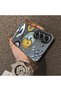 Tecno Camon 40(Cm5) Compatible Sun-Moon Eye and Wave Butterfly Pattern Acrylic Back Silicone Edge Phone Case - 4