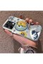 Xiaomi Poco X6 Compatible Sun-Moon Eye and Wave Butterfly Pattern Acrylic Back Silicone Edge Phone Case - 3