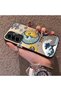 Samsung Galaxy A36/A56 Compatible Sun-Moon Eye and Wave Butterfly Pattern Acrylic Back Silicone Edge Phone Case - 3