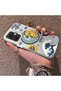 Tecno Spark Go 2(Km4) Compatible Sun-Moon Eye and Wave Butterfly Pattern Acrylic Back Silicone Edge Phone Case - 3