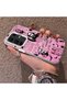 Infinix Note 50 Pro Plus Compatible Pink Horror Movie Mask Patterned Acrylic Back Silicone Edge Phone Case - 3