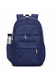 Navy Blue Middle School High School School Backpack 9105 Daily Backpack with 15.6 Laptop Compartment