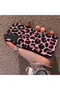 Samsung Galaxy S20 Fe 4G/5G Compatible Pink Back Black Leopard Pattern Acrylic Back Silicone Edge Phone Case - 3