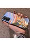 Samsung Galaxy A14 4G/5G Compatible Sunset Seaside Scenery Printed Acrylic Back Silicone Edge Phone Case - 3