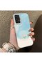 Samsung Galaxy A73 Compatible Cute Little Flower Pattern Acrylic Back Silicone Edge Phone Case - 2