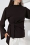 Women's Modal Tie-Detail Spanish Sleeve Blouse - 2