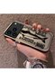 iPhone 17 Pro Max Compatible Canned Sardine Fish Sketch Pattern Non-Transparent Acrylic Back Silicone Edge Case - 3